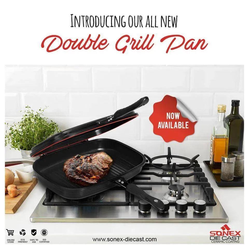 Premium Cast Iron BBQ Hand Grill - 1 Pc