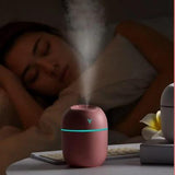 Multicolor Air Humidifier with Night Lamp for Home