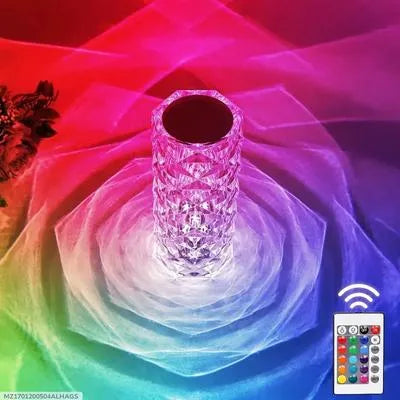 Rechargeable Rainbow LED Night Lamp with Remote Control