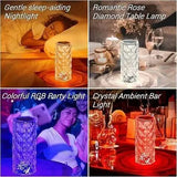 Rechargeable Rainbow LED Night Lamp with Remote Control