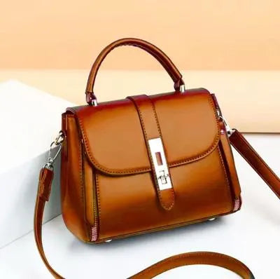 Girls Crossbody Bag Soft PU Leather Medium Size