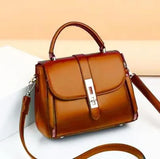 Girls Crossbody Bag Soft PU Leather Medium Size