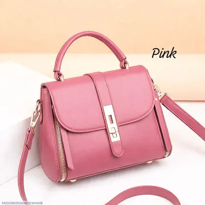 Girls Crossbody Bag Soft PU Leather Medium Size