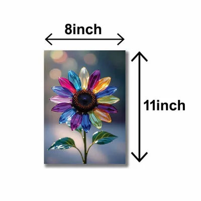 Abstract Art Wall Art & Paintings 8x11 Inch 9 Pcs.