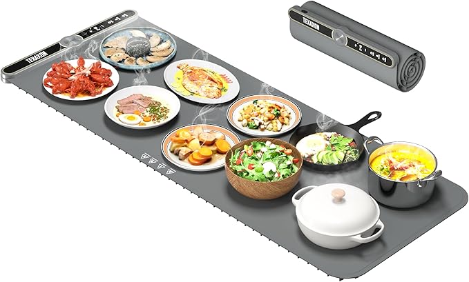 Flexible Warming Tray – Electric Food Heating Mat